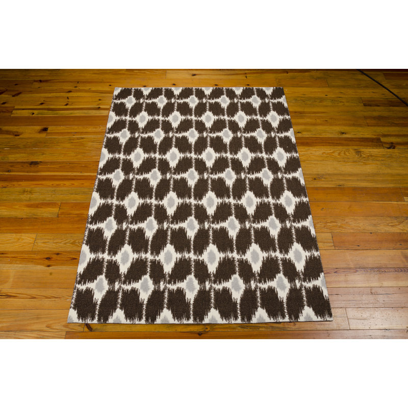 Vandervort Abstract Indoor Rug, Rectangle 4' x 6'