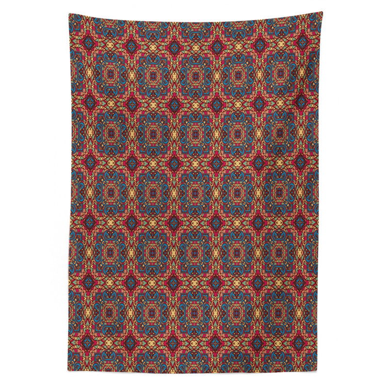 Geometric Tablecloth, 90" x 60"