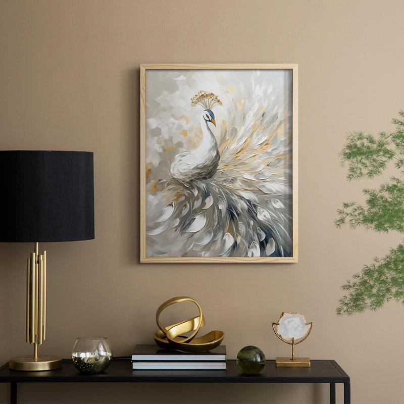 ANIMALS Series CCLV III, reproduction encadrée - bois massif, H 21 po x l 17 po