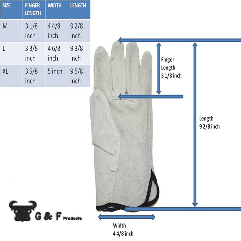 G & F Products Leather Potholder Set