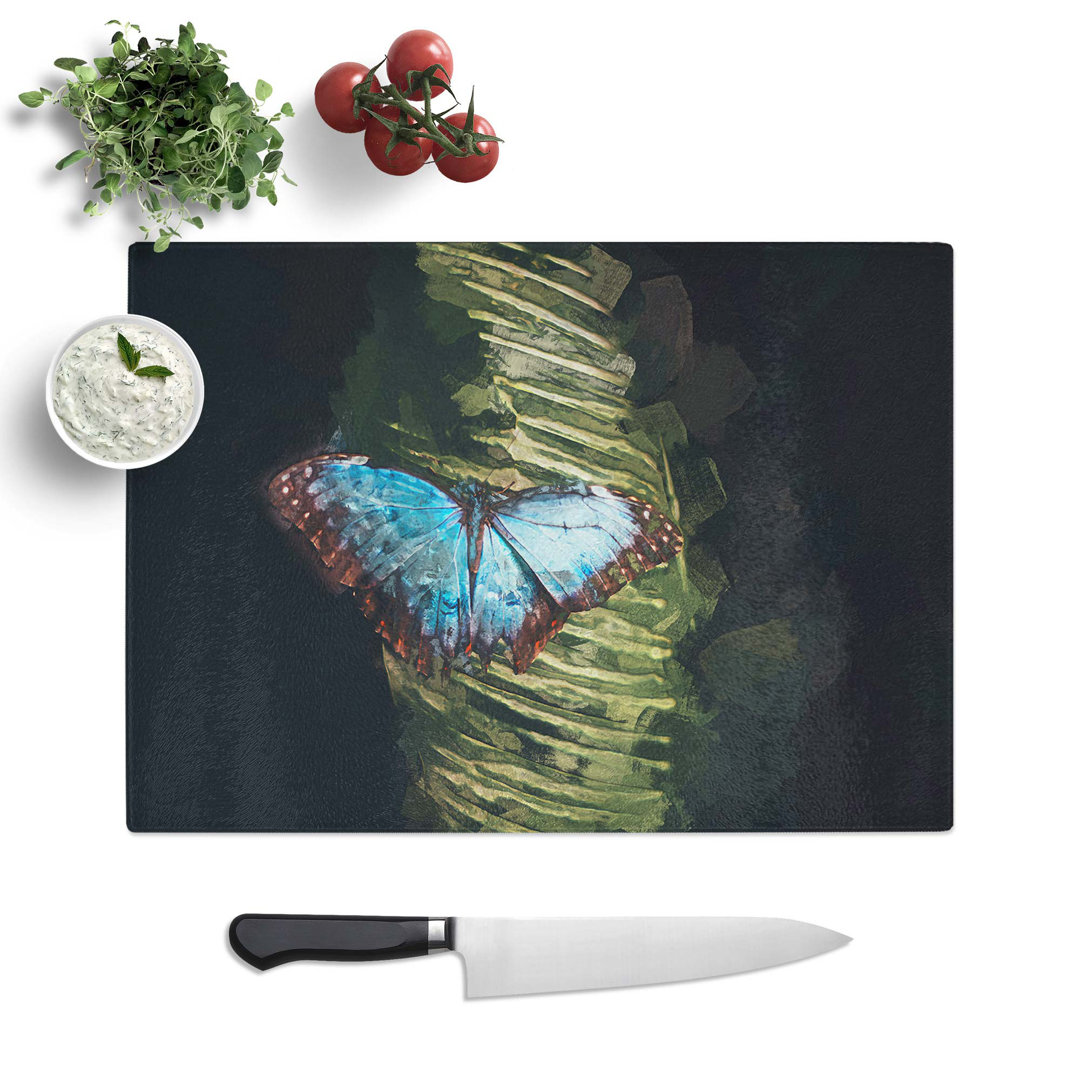 Tempered Glass Butterfly Chopping Board