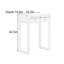 New Chinese Style Solid Wood Console Table