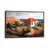 Classic Brown Wood Framed Canvas