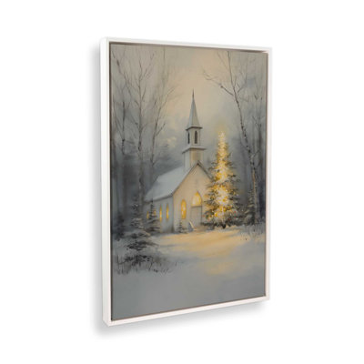Silent Night Glow Canvas Art Print