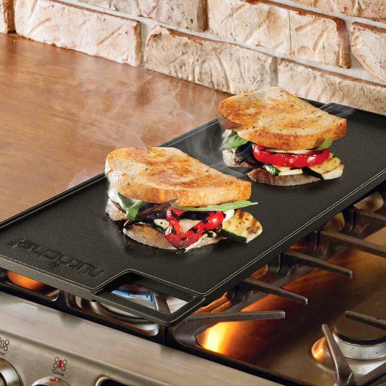 Monument Grills Reversible Cast Iron Cooking Plate