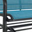 Banc d'extérieur en métal coulissant Aderonke