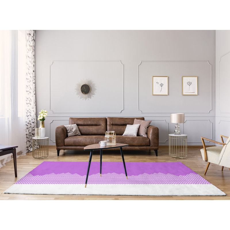 Tapis mauve mountain area, Rectangle 9 pi x 12 pi