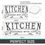 Tapis de cuisine 2 pièces Kitchen Seasoned With Love Quote