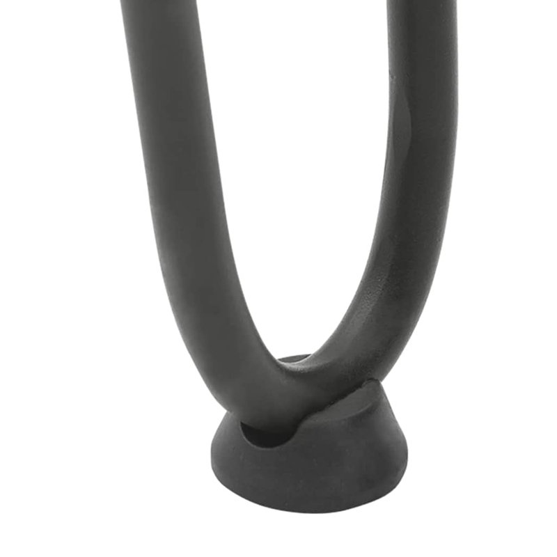 Ayauna Table Leg, 10cm H x 12cm W x 12cm D, Anthracite