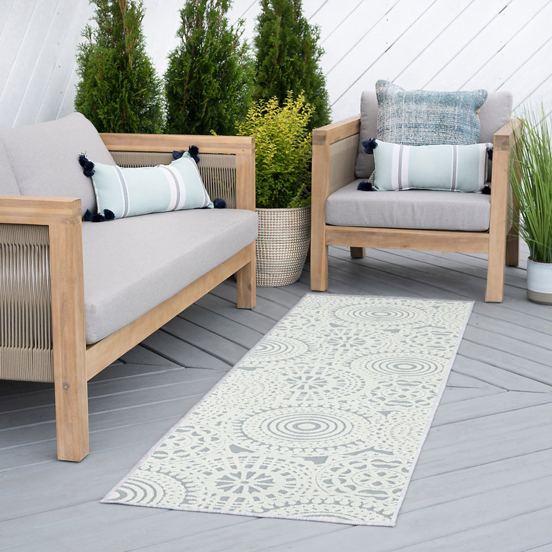 Fadi Performance Indoor / Outdoor Rug, Runner 2'2" x 7'3"
