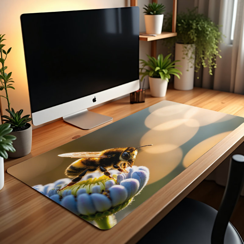 Polyester Desk Pad, 23.6x13.8