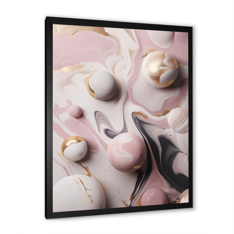 Marbre massif, œuvre d'art I - salon abstrait en marbre, H 32 po x l 16 po x P 1 po, Impression noire sur toile encadrée