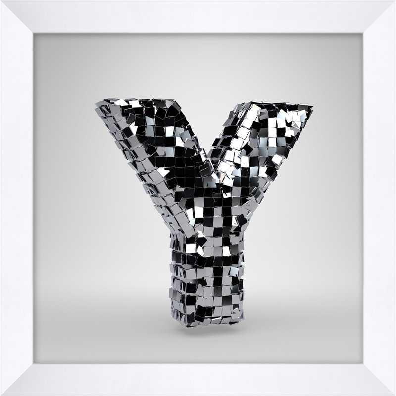 Disco Letter " Disco Letter Y " by Mat Sanders