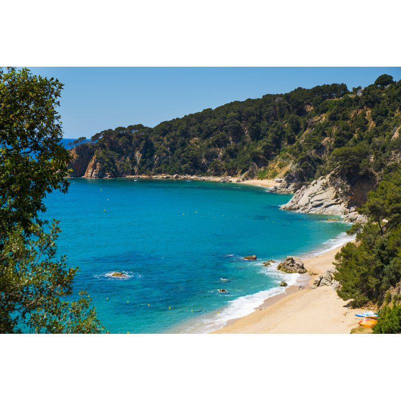 Coves Of Cala Llorell by Nito100 - Wrapped Canvas Print, 30cm H x 46cm W