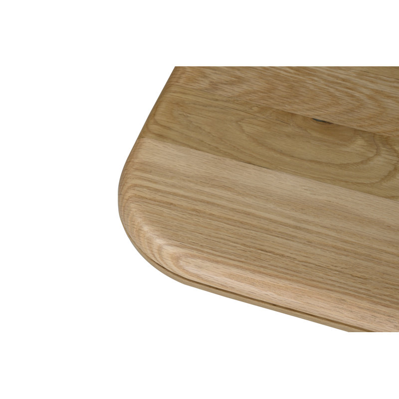 Solid Wood 3 Legs End Table