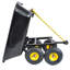 Chariots de jardin pliables en poly camion à benne basculante-89359471