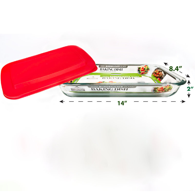 2.3 Quart Rectangular Glass Baking Dish