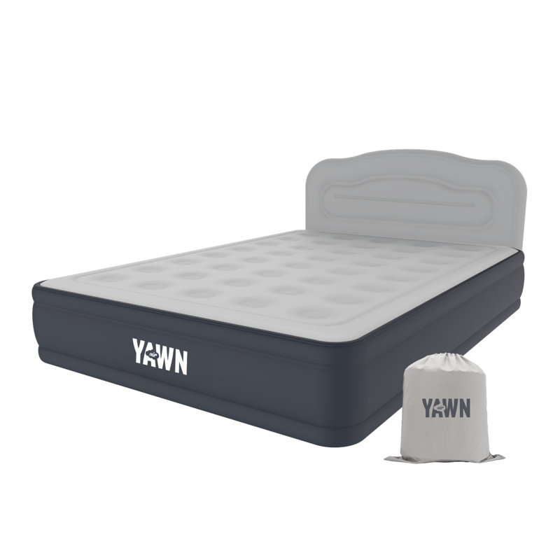 YAWN Air Bed Deluxe with Custom Fitted Sheet, Kingsize