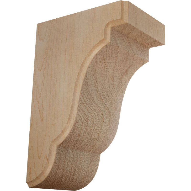 Support Bedford, Érable, 3,5 po X P 5 po X P 7,5 po H