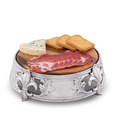 Arthur Court Designs Coastal Aluminum Cheese Board
