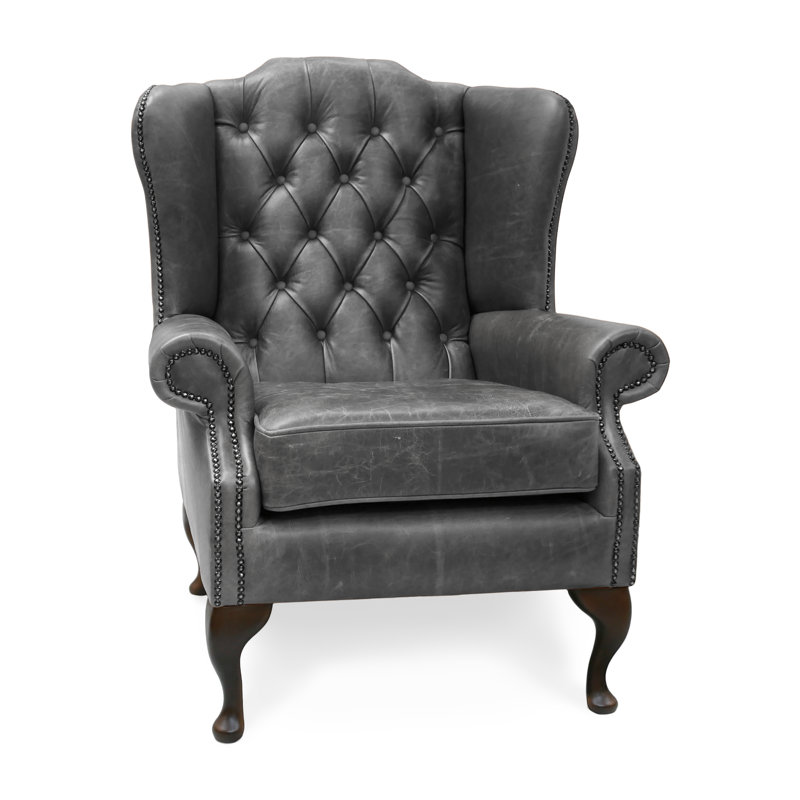 Dellaquila Upholstered Accent Chair, Grey