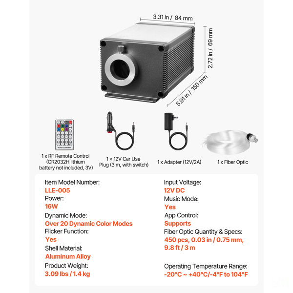 Dimensions du produit