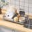 Adjustable Stainless Steel Kitchen Dish Rack, Extendable Dish Drying Rack,Plate Rack, Extra Large Capacity Dish Drainer-96681585-114597747