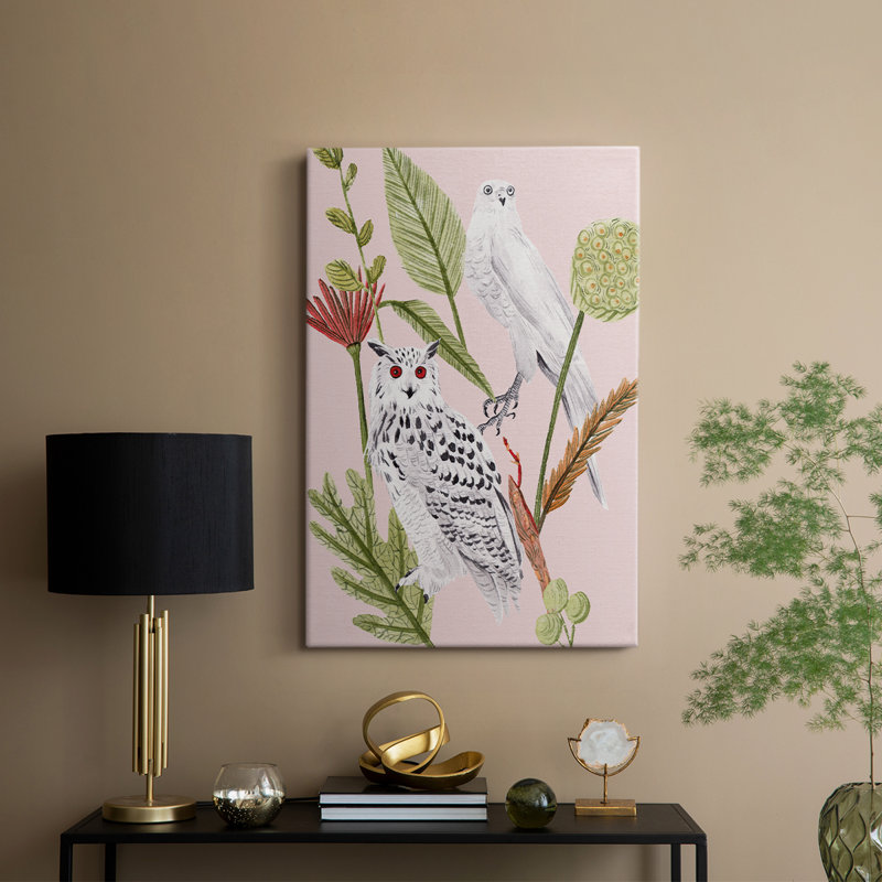 Oiseaux en mouvement - galerie Cavas sur mesure, H 27 po x l 18 po