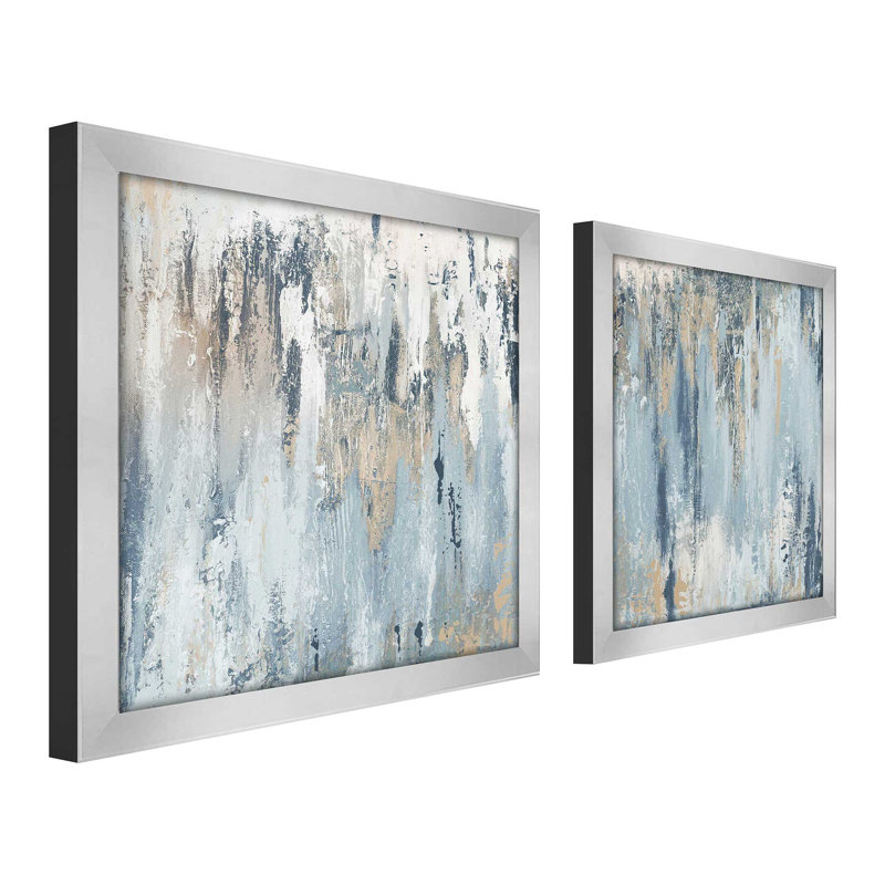 " Blue Illusion " 2 - Pieces