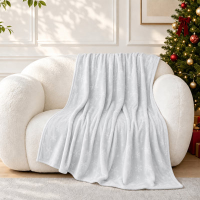 Soft All-Season Reversible Fleece Blanket
