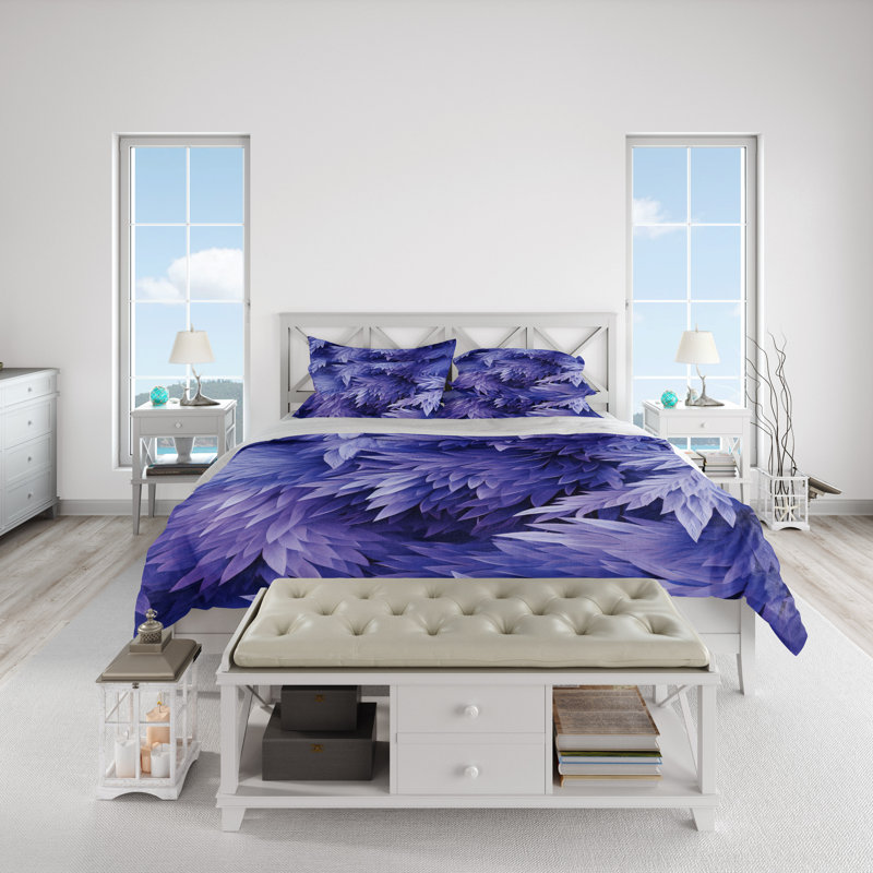Abstract Duvet Cover, King Duvet Cover + 2 King Shams