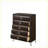 Chests &amp; Wardrobes, Contemporary 5-Drawer Dark Merlot Chest | Dark Brown | Synthetic Wood