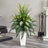 Mixed River Fern and Dogtail Bush Artificial Plant in Planter