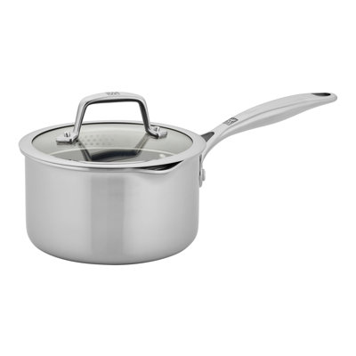 ZWILLING Spirit 3-Ply 6-Quart Ceramic Nonstick Dutch Oven – Stainless Steel, Oven Safe To 500°F