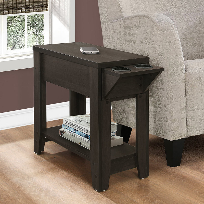 Lampe de rangement d'appoint de table, Espresso
