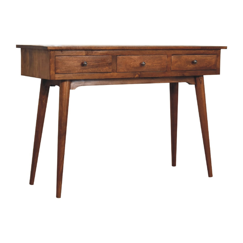 115cm Solid Wood Console Table