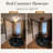 4 - Light 17'' Unique / Statement Round Flush Mount Ceiling Light With Glass-110845881