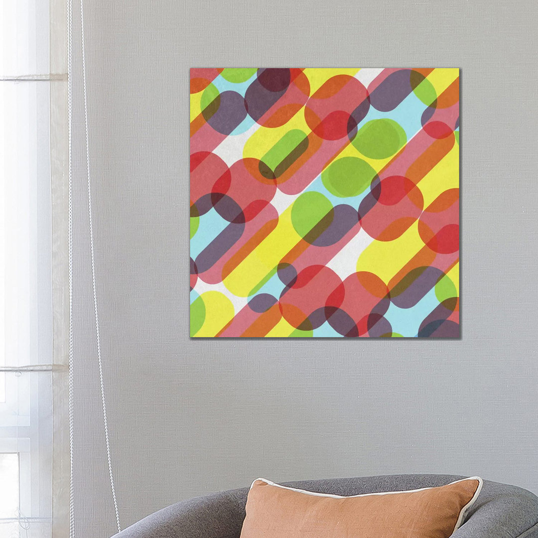 Bubble Burst Pattern von Tobias Fonseca - Gallery-Wrapped Canvas Giclée on Canvas