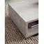 Coffee table 100 cm concrete look living room table sofa table storage space-934881503