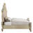 Upholstered Wingback Bed