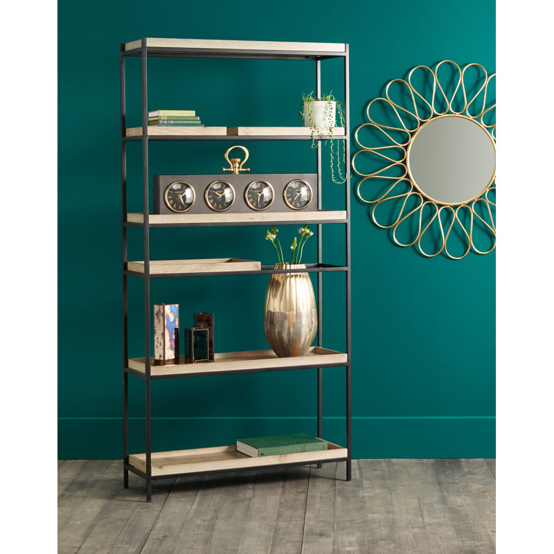 Magaw 90cm W Metal Shelving Unit