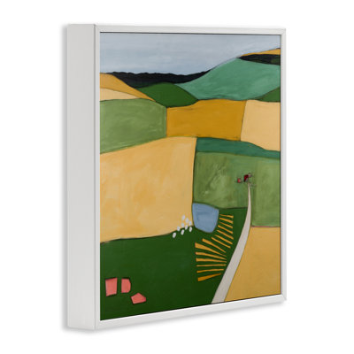 Cultivating Dreams Farmland, giclée encadrée, design par Ruth Fromstein