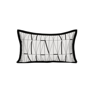 Geometric Reversible Throw Pillow