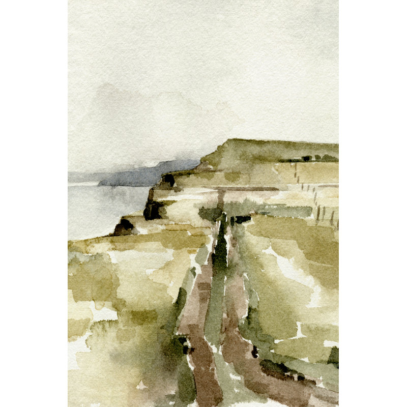 North Sea Coast II, 46cm H x 30cm W x 3.8cm D