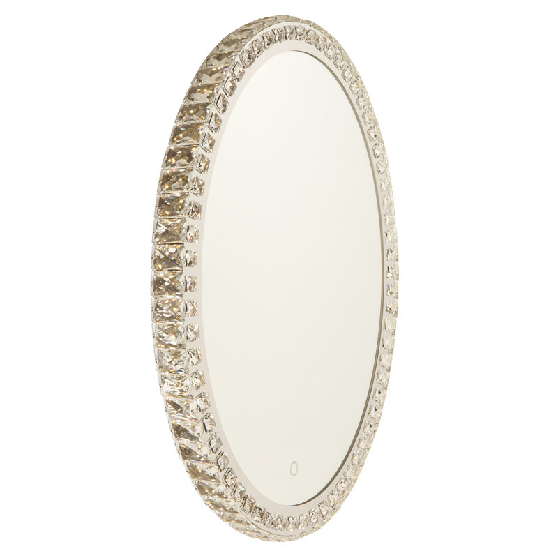 Reflections Metal Oval Mirror