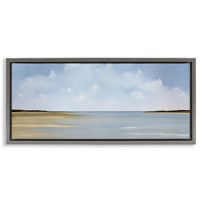 Plage, nuages, paysage
