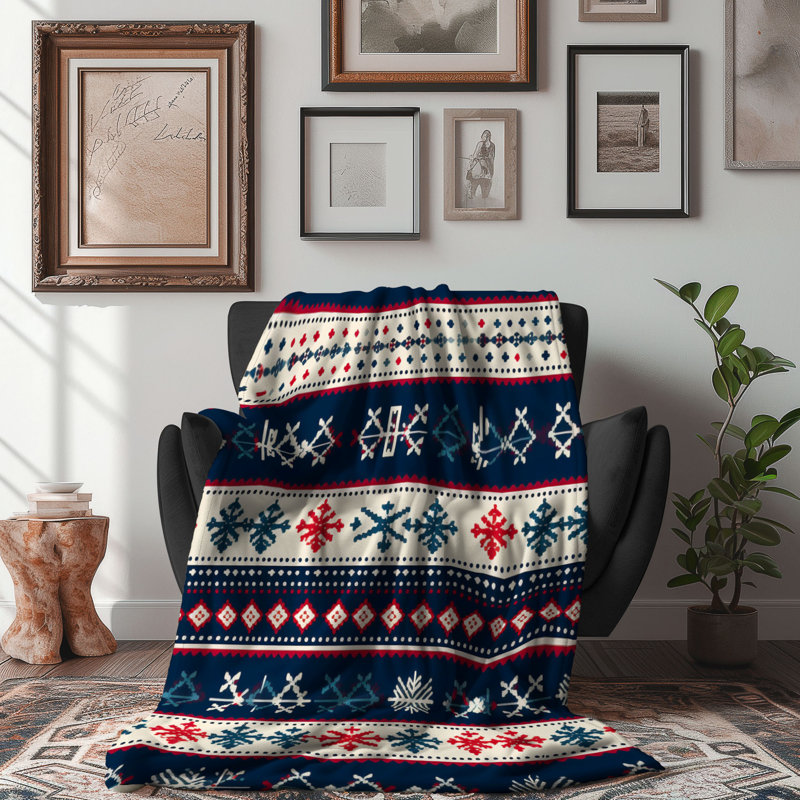 Knit Winter Designs - 1 pièce Sherpa Premium, Lit simple