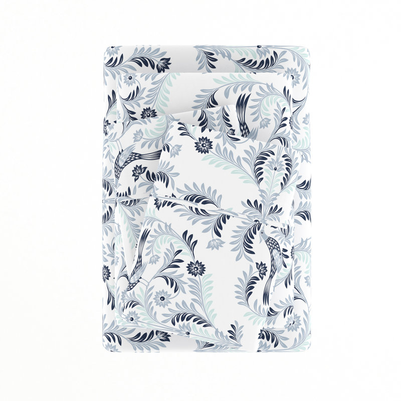Queen Gray and White Striped Deep Pocket Microfiber Sheet Set