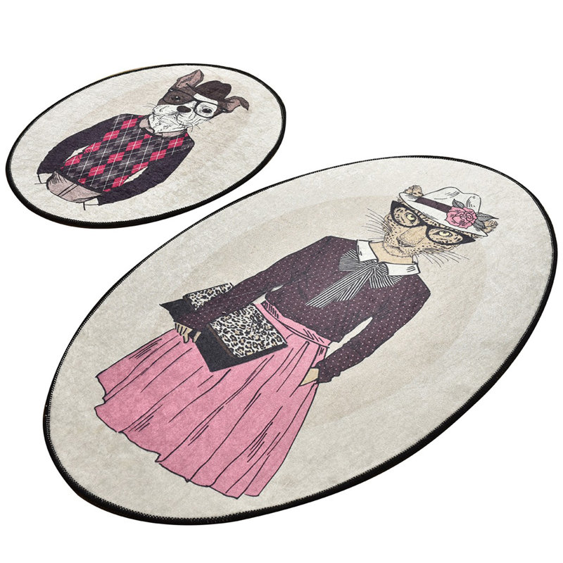Ensemble de tapis de bain antibactérien (2 pièces), 100% polyester, 19,7 po x 23,6 po et 23,6 po x 39,4 po | Sous-tapis antidérapant, hauteur des poils: 0,4 po | Lavable à la machine, doux et durable, idéal pour la sécurité et le confort de la salle de bain