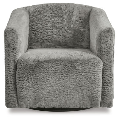 Lagatha Upholstered Swivel Accent Chair